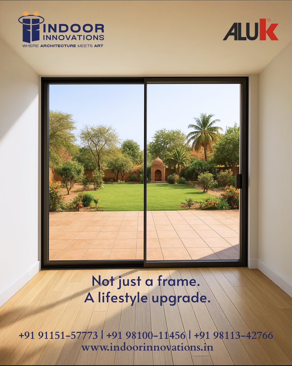 IndoorInnov's tweet image. Slim. Seamless. Strong.
Handles that define elegance.
Frames that upgrade lifestyles. 
Indoor Innovations × AluK
+91 91151-57773 | +91 98100-11456 | +91 98113-42766
indoorinnovations.in
#IndoorInnovations #AluK #SlimFrame #ModernLiving
