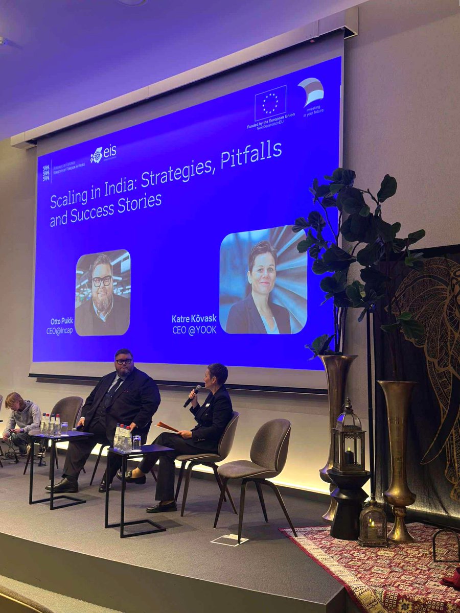 incap_group's tweet image. ✨ At the #India Market Day seminar organised by the Ministry of Foreign Affairs of Estonia, #Incap’s President and CEO Otto Pukk was among the speakers, sharing his perspectives and experiences of doing business in the Indian market.