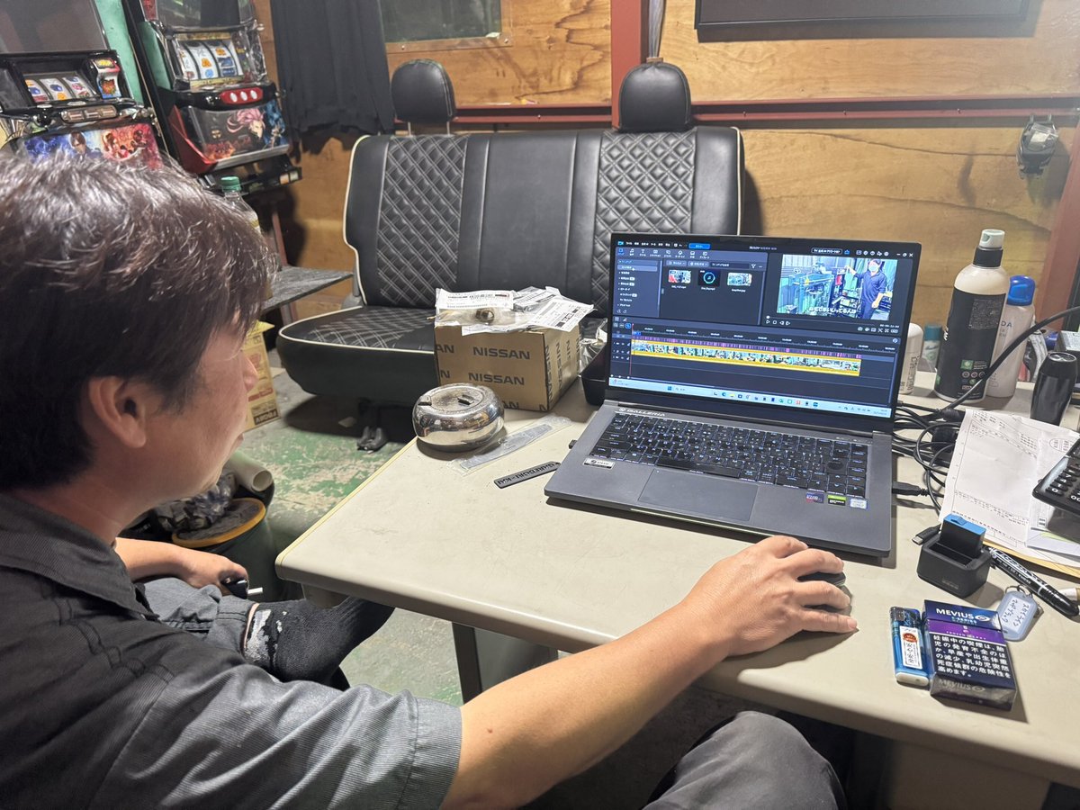 動画編集のレクチャーありがとうございましたw