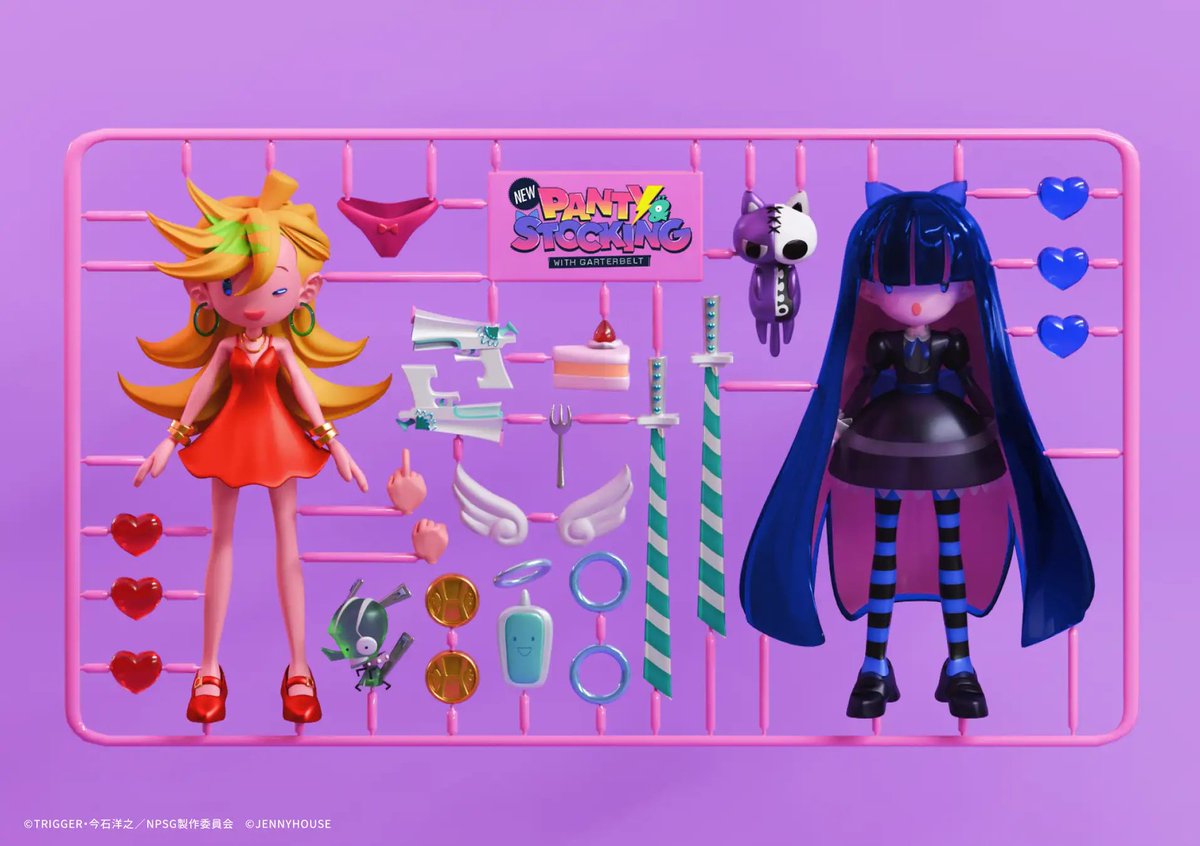 New PANTY & STOCKING」FES TRIGGER SET XL New PANTY & STOCKING」FES and ONE NIGHT ESCAPE⚡️ ～DAYTIME