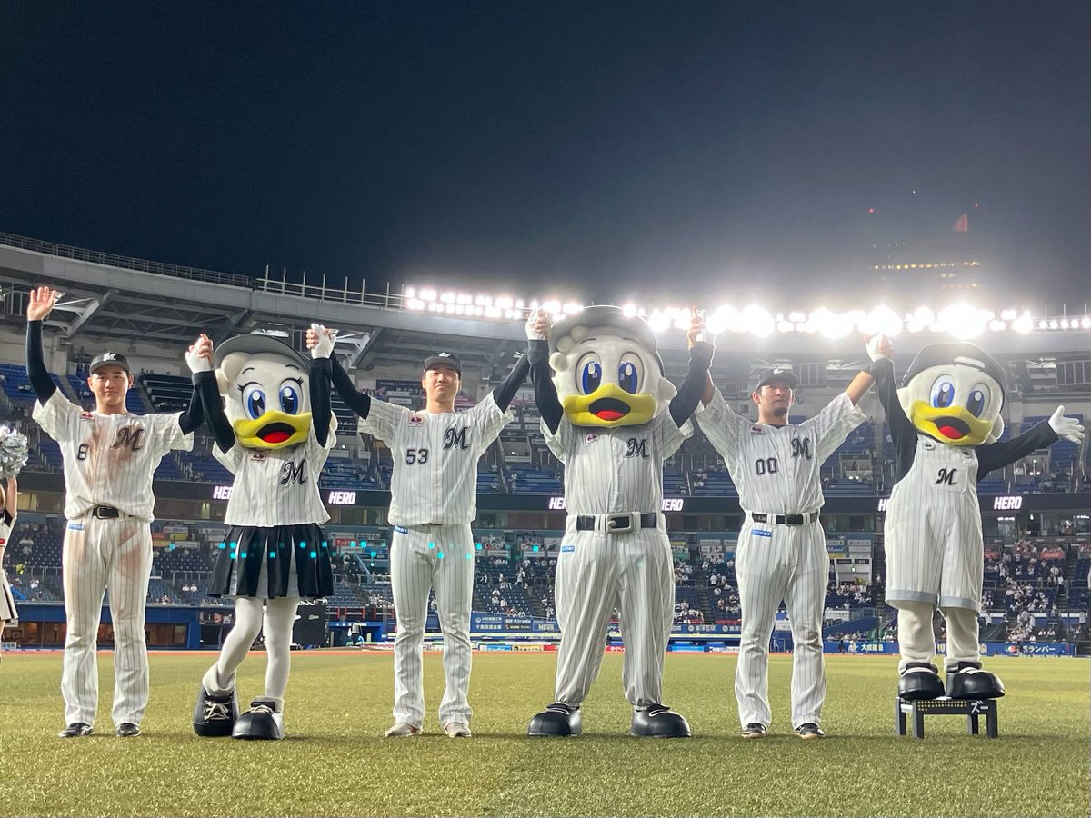 MarinesWIN マーです！ #chibalotte￼