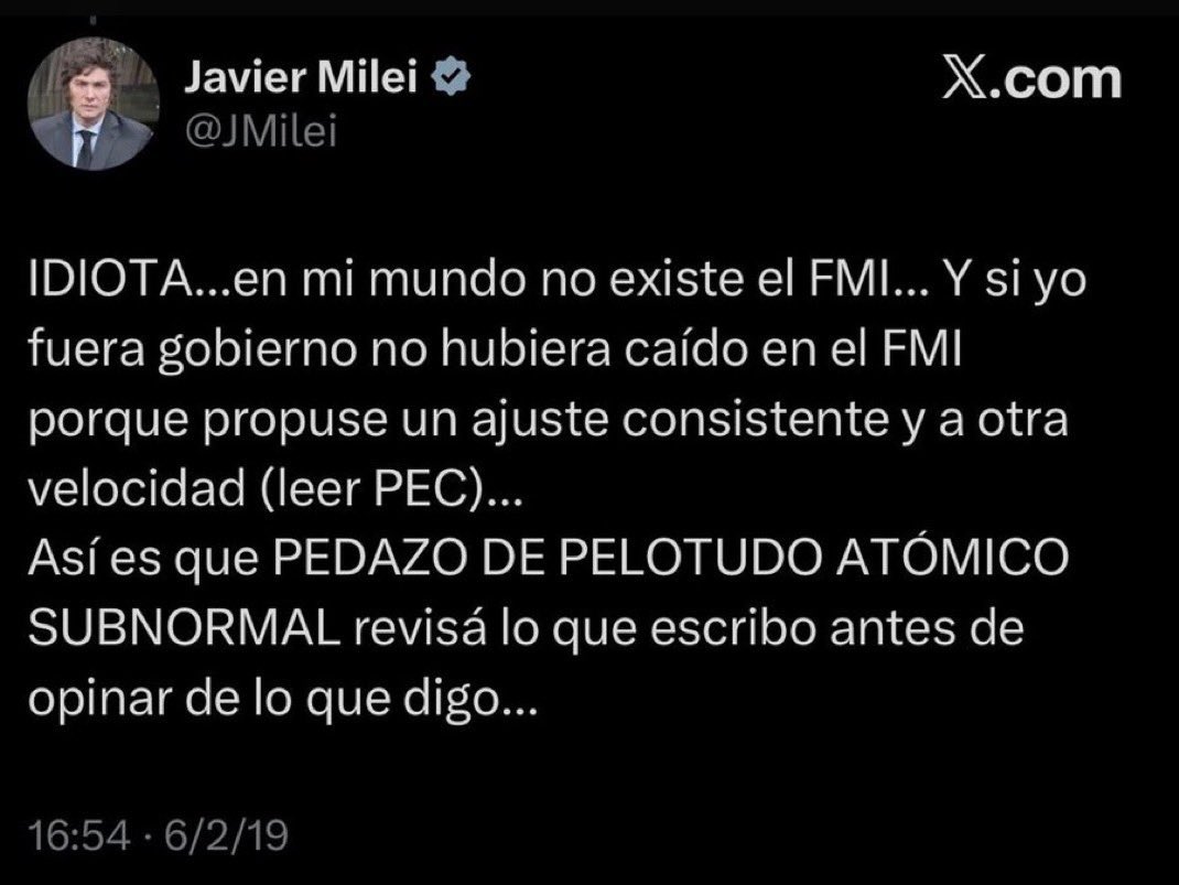 Jajaja y los libertarios vendiéndose como siempre. Sus valores solo cuestan pocos dólares ñ.