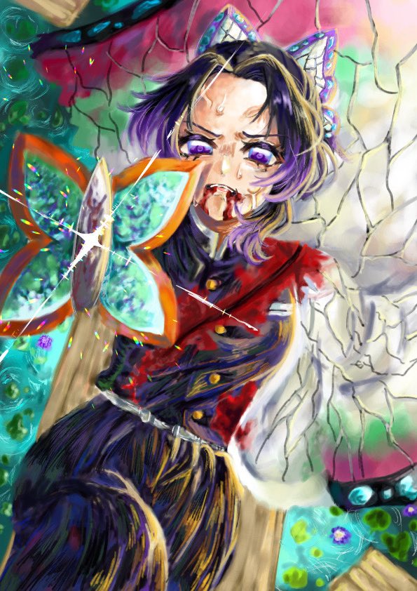 niasan_genki's tweet image. #鬼滅の刃  #胡蝶しのぶ 
🦋”ふざけるな馬鹿”