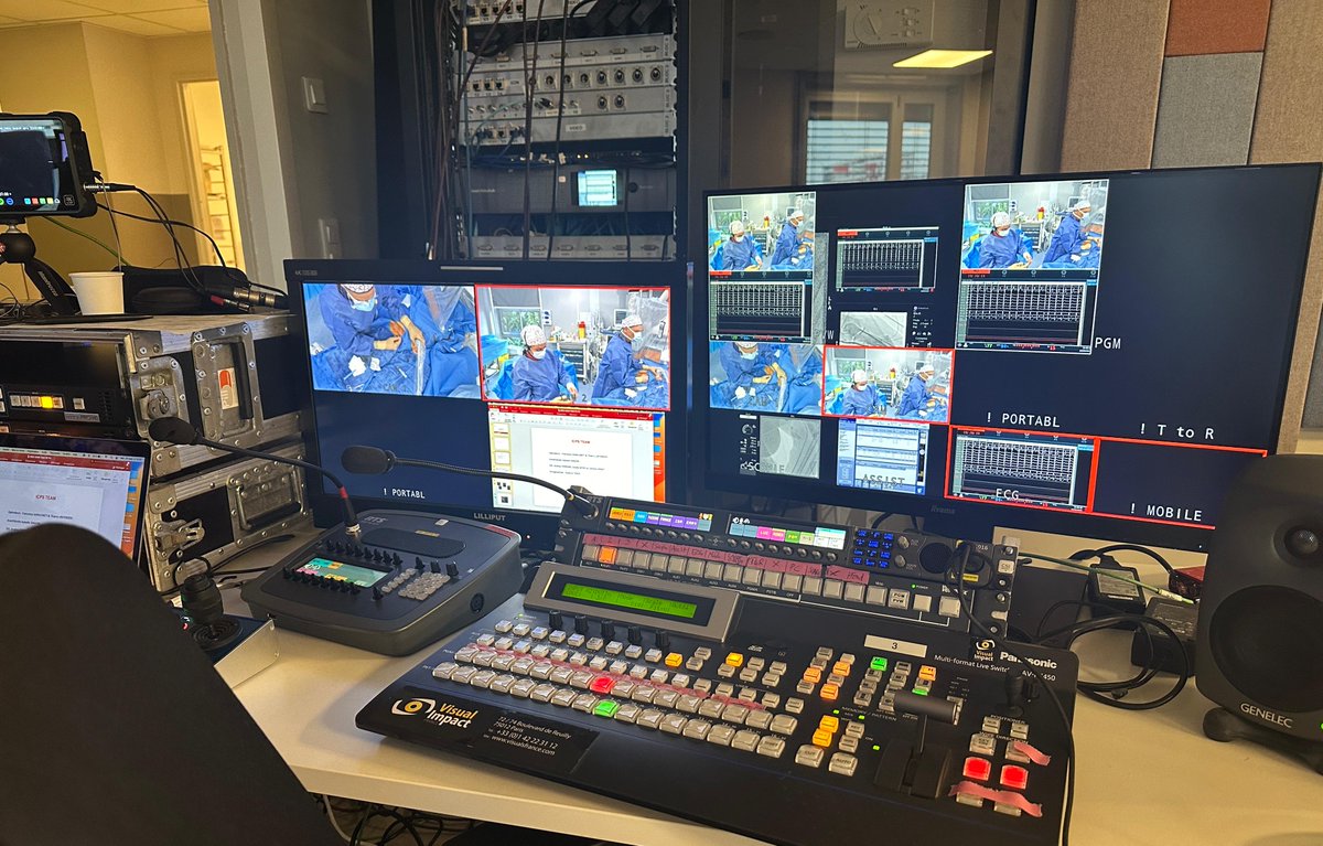 ICPS_institut's tweet photo. Nouveau LIVE ICPS au #GRCI2025 !
Toute l'équipe est prête pour le live TAVI et petites anatomies
RDV dès maintenant Amphi Bordeaux
🔴 Retransmission en direct depuis l'HP Jacques Cartier à Massy.
Excellence & expertise ICPS au cœur du congrès !
#ICPS #TAVI #LiveCase @GRCIcardio https://t.co/KRSKhA285q