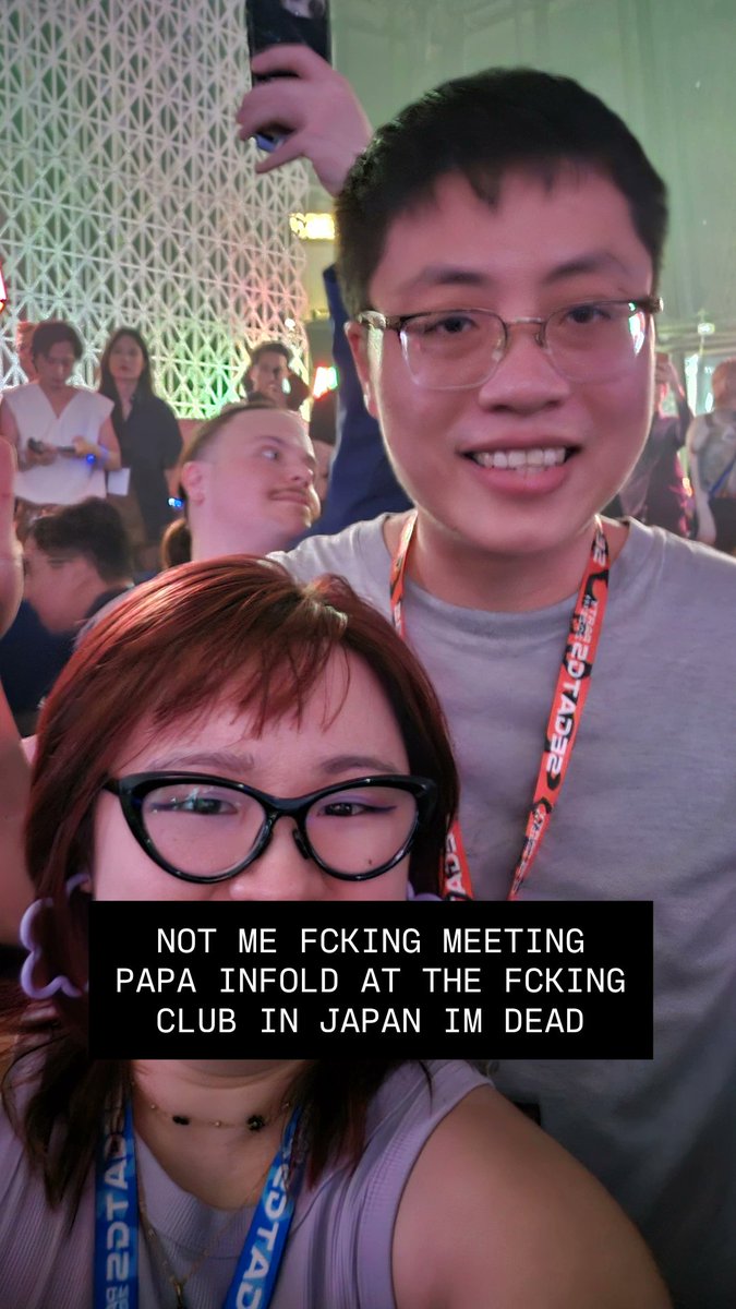 hellopanderp's tweet image. No other canon event is gonna top this ever. Can't believe I met Yao Runhao of INFOLD aka every LAD player's father in law IM SHAKING HAHAHAH