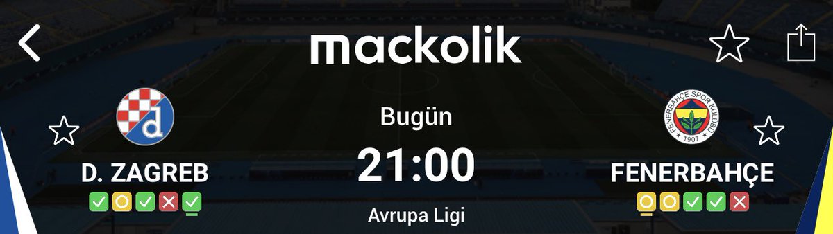 D. Zagreb - Fenerbahçe maç skorunu doğru tahmin eden 2 takipçime 2000₺ nakit hediye. Fav, rt ve takip zorunlu