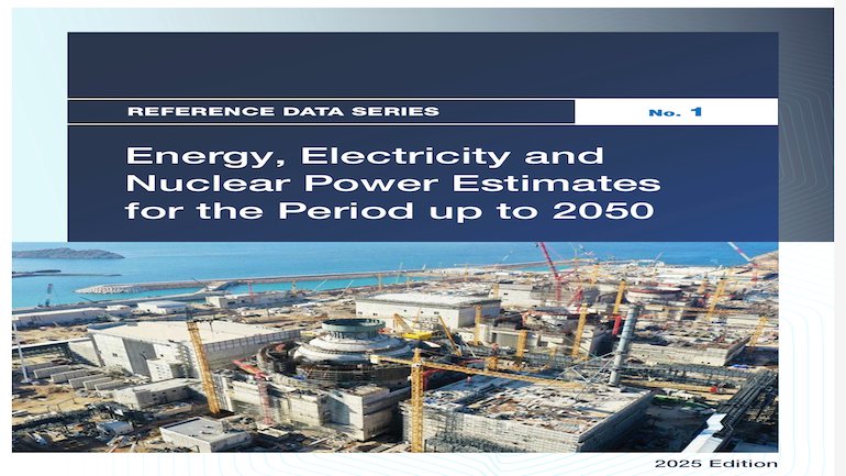 neimagazine's tweet image. 🌍 Nuclear energy is on the rise! For the 5th year in a row, the IAEA has revised its projections upward. By 2050, global nuclear capacity could more than double, with small modular reactors (SMRs) playing a key role. ⚛️ 🔗 neimagazine.com/news/iaea-rais… #NuclearEnergy #EnergyTransition