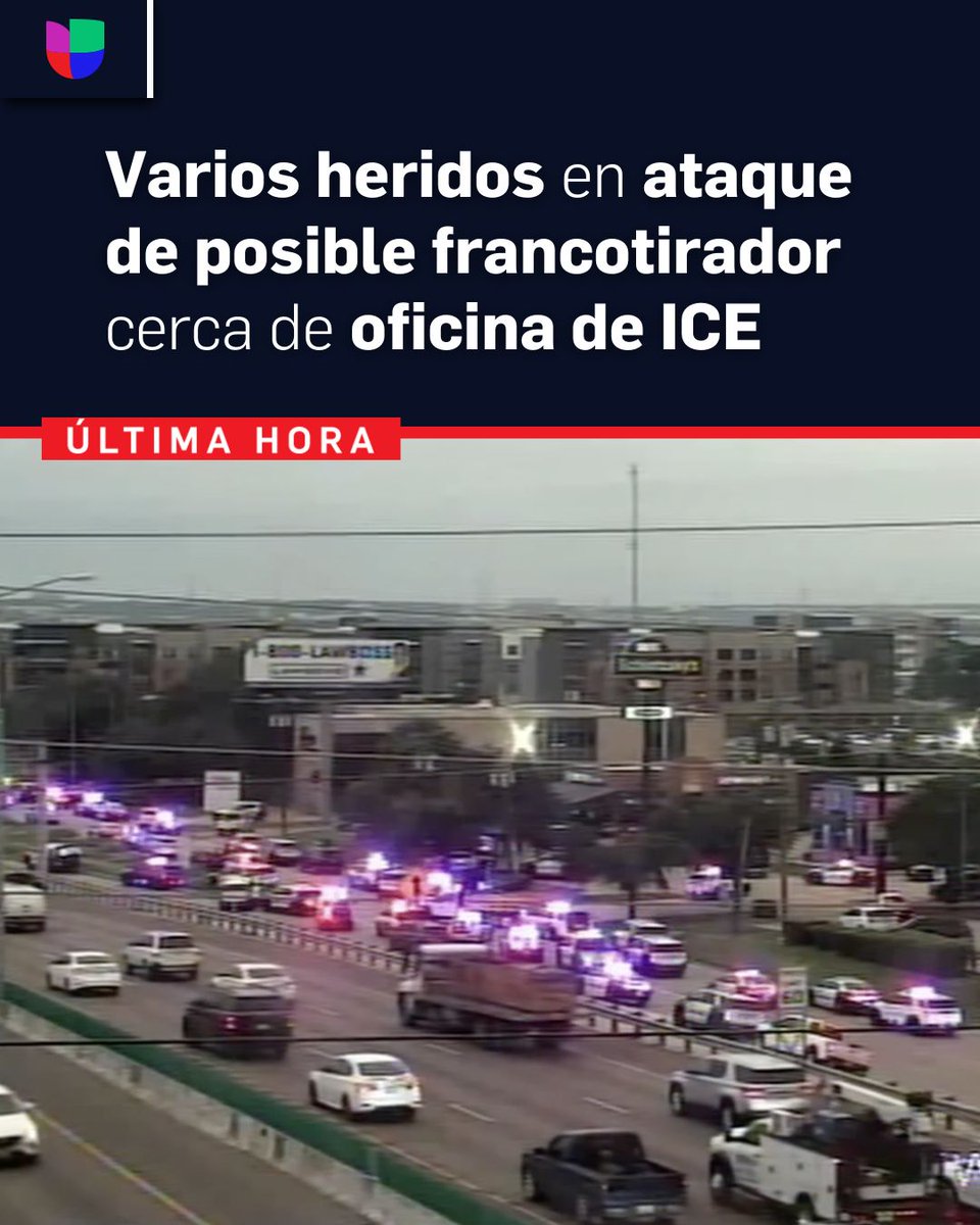Decenas de policías rodean la zona en Dallas; uno de los atacantes murió 👉🏻 uni.vi/rapT106myYP