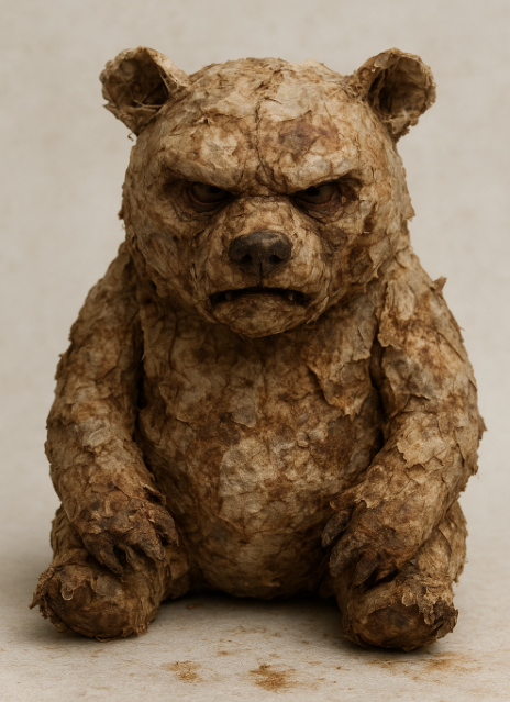 russia is a toilet paper bear
