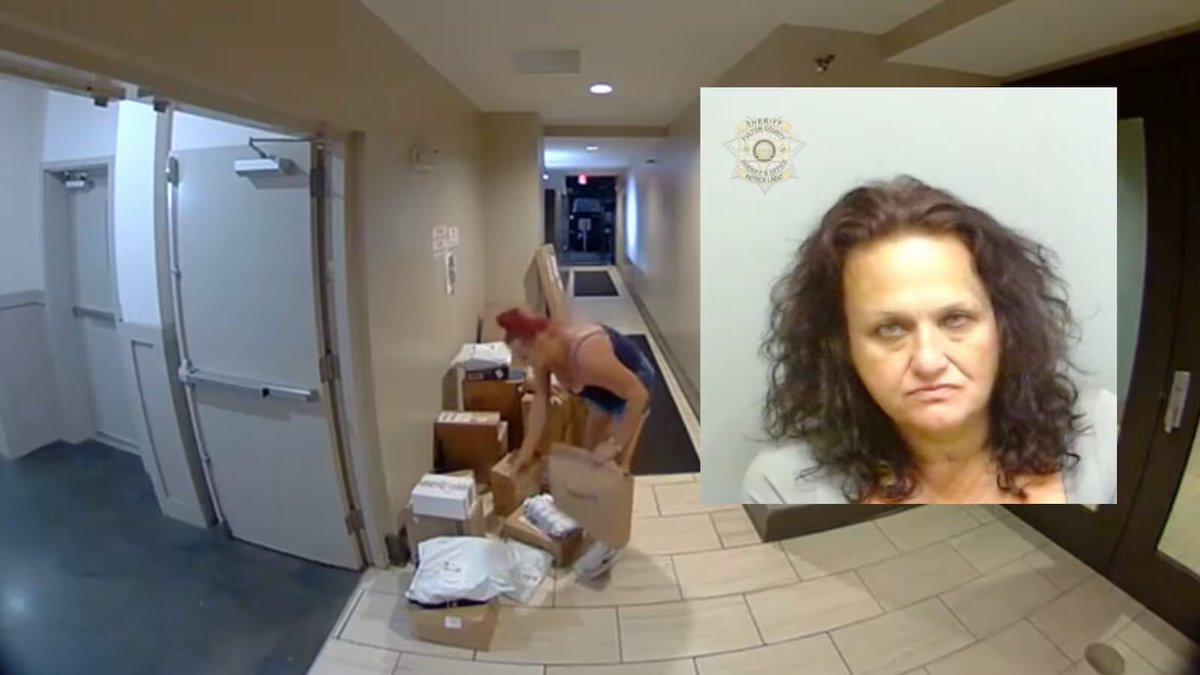 ATL_SCOOP's tweet image. The Fulton County Sheriff’s Office has arrested Amanda Noble, 44, of Atlanta, who was wanted for stealing 100+ packages in Brookhaven.