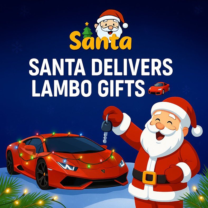 Gm fam 🌞

If your dream is to become a millionaire by Christmas, right now is the best time for you to buy $SANTA !

Strong CTO team and active community with low supply tokens

1$ price prediction for Santa is a fud!