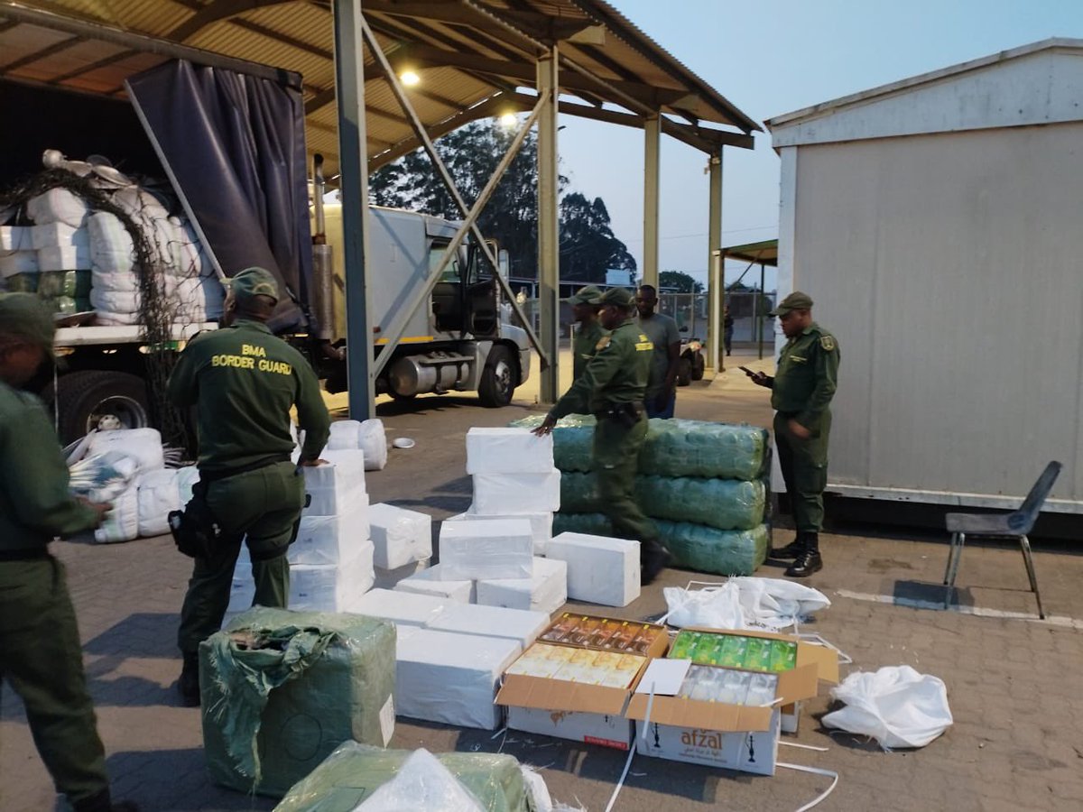 MDNnewss's tweet photo. BMA seizes counterfeit goods worth R2.8 million at Kosi Bay port of entry

The Border Management Authority (BMA) has intensified its clampdown on illicit trade, intercepting counterfeit goods worth more than R2.8 million at the Kosi Bay Port of Entry.

On Monday, BMA border guards arrested two Mozambican nationals after uncovering counterfeit products hidden in a truck initially declared to be carrying cooking pots and towels. 

A thorough inspection revealed 100 boxes of Afzal hookah flavours, branded sneakers including Adidas, Nike, and New Balance, over 1,000 pairs of Nike sandals, and Louis Vuitton belts. SAPS confirmed the items as counterfeit.

The suspects were detained at Manguzi SAPS and charged under the Counterfeit Goods Act and the Tobacco Products Control Act.

BMA Commissioner Dr. Michael Masiapato praised officers for their vigilance, stressing that counterfeit goods harm the economy, legitimate businesses, and consumer safety. “The arrests at Kosi Bay are yet another reminder that our officers remain alert and ready to enforce the law,” he said.

The seizure follows similar operations earlier this year in Lebombo, Van Rooyen, and Caledonspoort, where counterfeit clothing, footwear, and cigarettes valued at over R2.2 million were confiscated. The BMA says it will continue working with SAPS, SANDF, and SARS to dismantle smuggling networks and secure South Africa’s borders.
