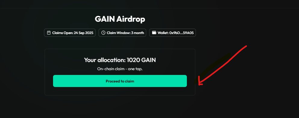 Griffin_AI's tweet image. 🦅 Griffins, you can now claim your $GAIN and gain! HBD! 🎂