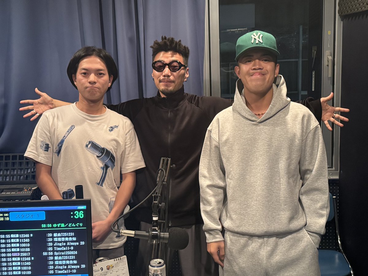 💣ゲストは、NAGAN SERVERさんでした🔥 #fmkiryu #どんぐりbomb