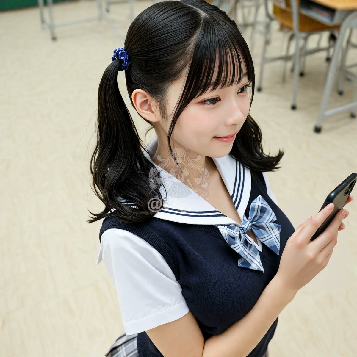 #ツインテール #セーラー服