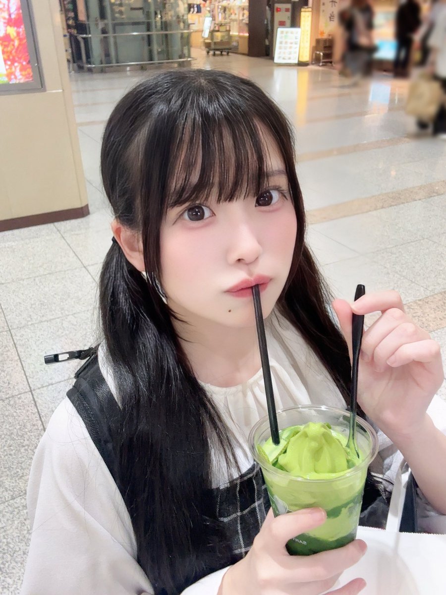 京都の抹茶おいしかった この後寒くなったｹﾄﾞ🧊🍵🍦