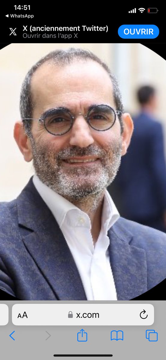 🚨🚨Signalement ‼️
Le député écolo Pouria Amirshahi adresse aux Juifs un message aux relents antisémites : ils seraient des “dominateurs”… Une bien étrange façon de souhaiter Shana Tova aux Juifs de France et d’ailleurs !
<a href="/Association_OJE/">OJE</a> <a href="/_LICRA_/">Licra</a> <a href="/ObservatoireOjf/">Observatoire Juif de France</a>  <a href="/DILCRAH/">DILCRAH</a> ⬇️