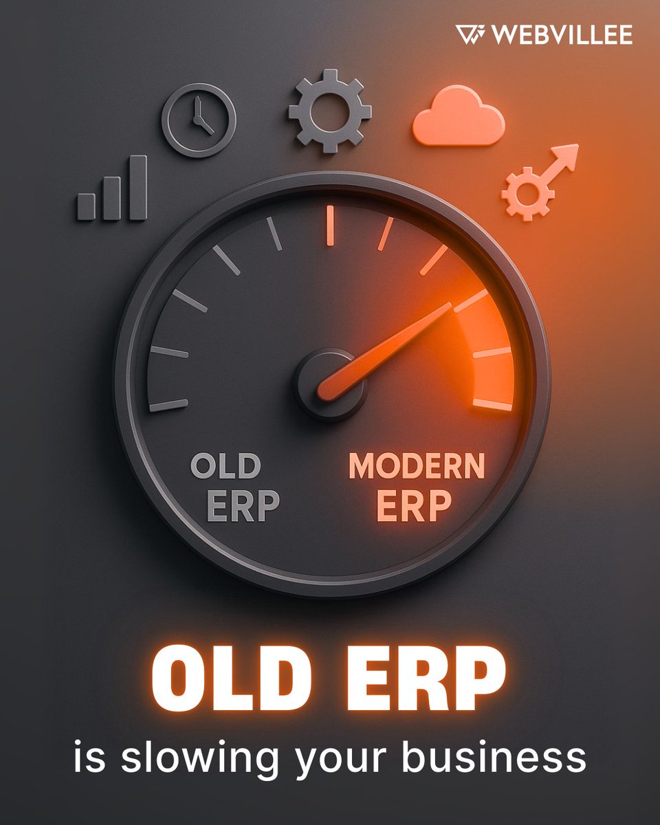 Webvillee_Tech's tweet image. Old ERP slows growth.
Look for:
❌ Manual work
❌ Slow updates
❌ High costs
❌ Missed insights

Discover how Webvillee helps businesses adopt solutions that last.

#ERP #EnterpriseTech #Webvillee