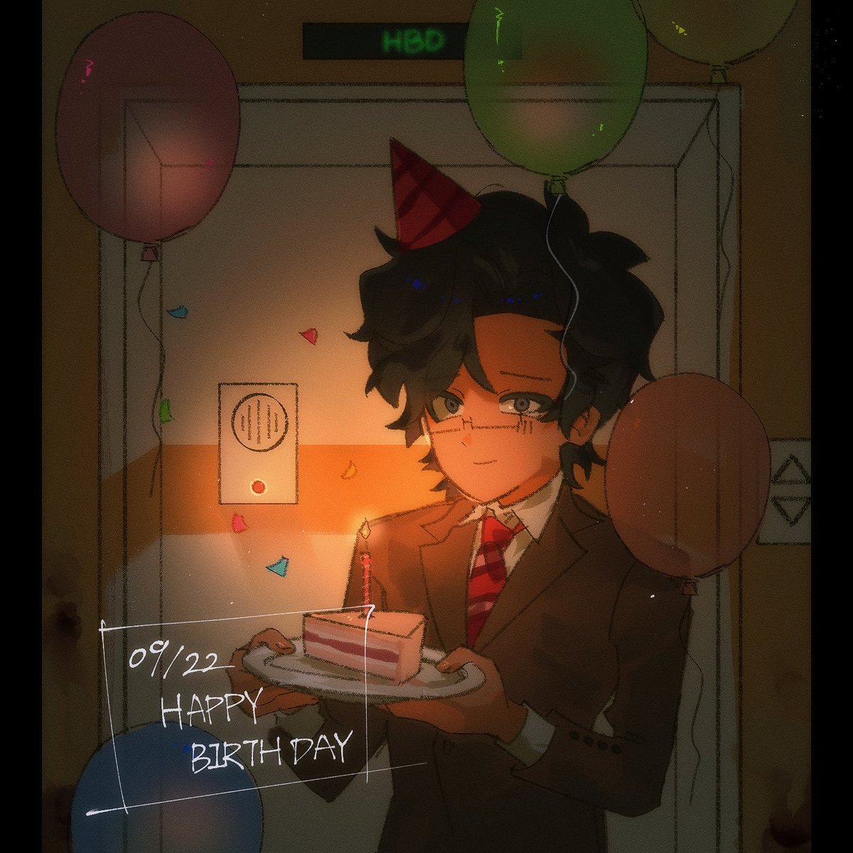 늦은 생일 이른 3주년 축하