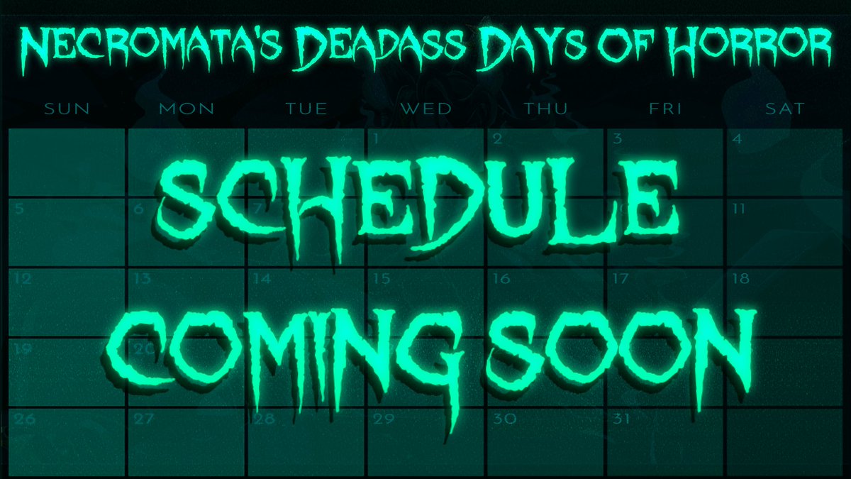 7 more days until my first annual event kicks off!! 
Are you ready? 👁👁