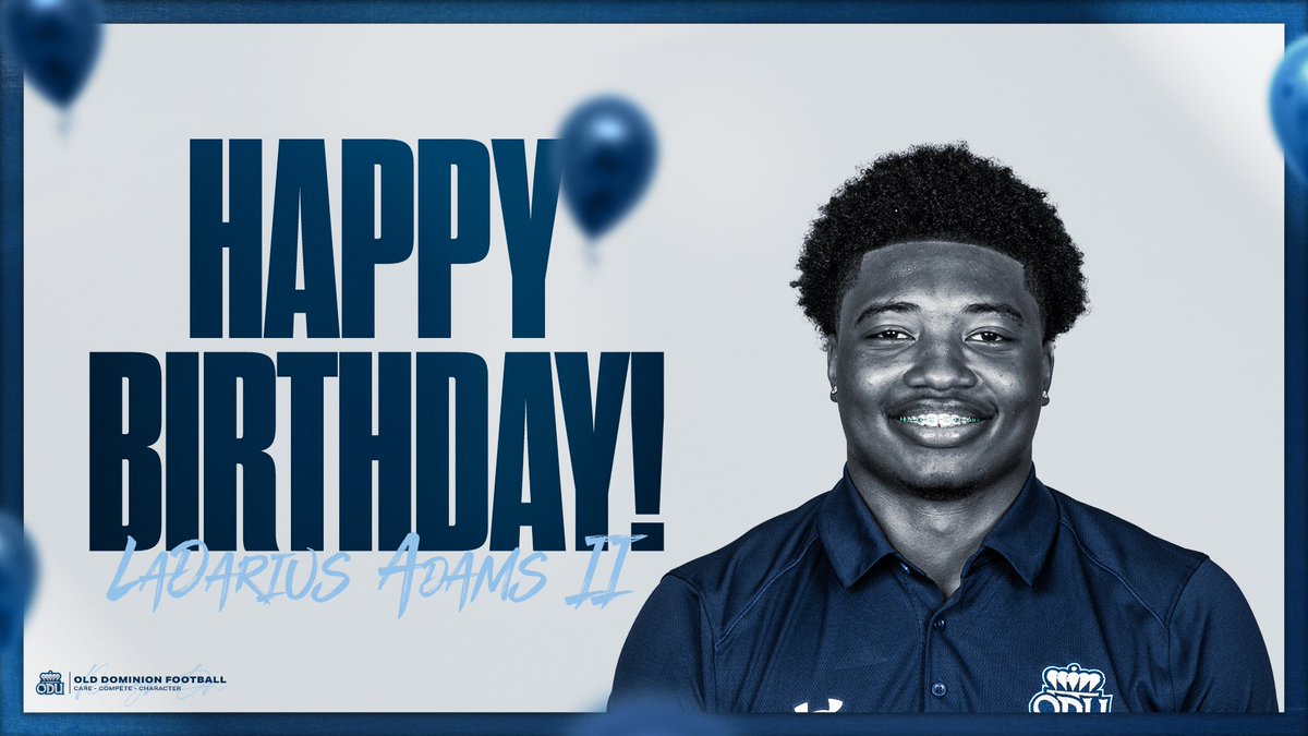 Happy Birthday, <a href="/ladarius_ll/">LaDarius Adams II</a> ‼️

#ReignOn | #BeTheReason