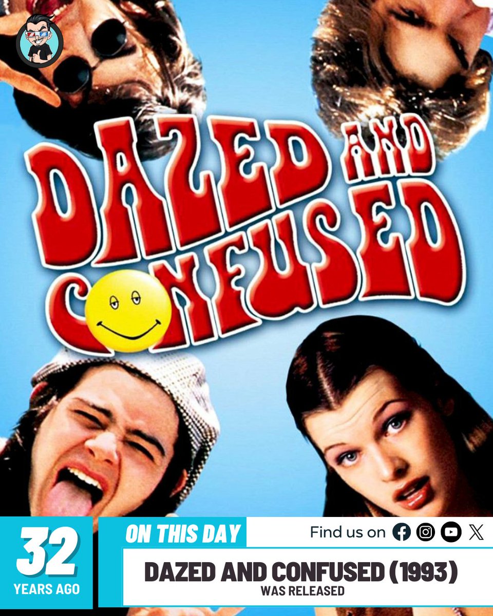 joblocom's tweet image. 32 years ago today, Dazed And Confused (1993) was released! 🎥 
#JoBloMovies #JoBloMovieNetwork #DazedAndConfused