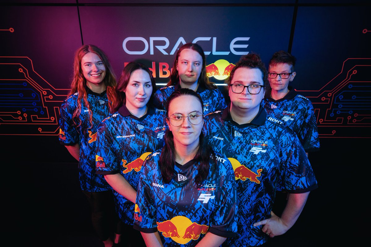Proudly unveiling our all-female team for the <a href="/MsptUK_Esports/">Motorsport UK Esports</a> British F4 Esports Championship🔥

Racing under the banner of <a href="/ROKT/">Rokt</a> Red Bull Racing Esports Team will be:

🇺🇸 Paige Daughenbaugh
🇺🇸 Annemarie DePasquale
🇬🇧 Rebecca Morrell
🇪🇸 Diana Perez
🇦🇺 Mia Rose
🇺🇸 Bel Wells

🔗