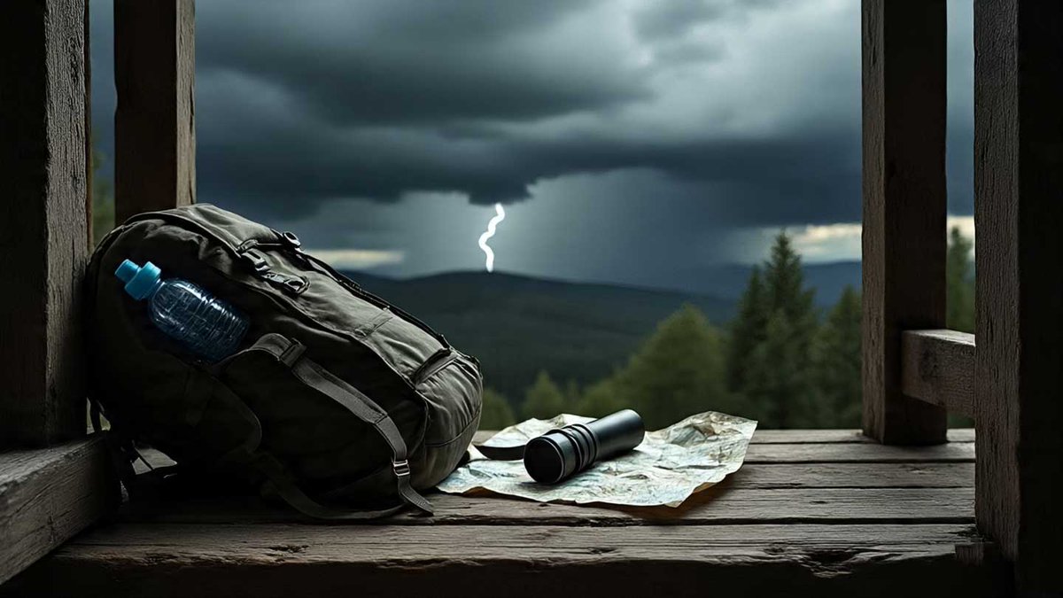 PrepGearX's tweet image. Imagine a flood warning hits in 1 hour 🌧
Do you know your evacuation route? 
Have a go-bag ready? 
Prepping is about being ready to move fast. Take 5 mins today to list 3 must-have items for safety. 
What’s on your list? 
#PreppingTips #prepping #preppers #survival