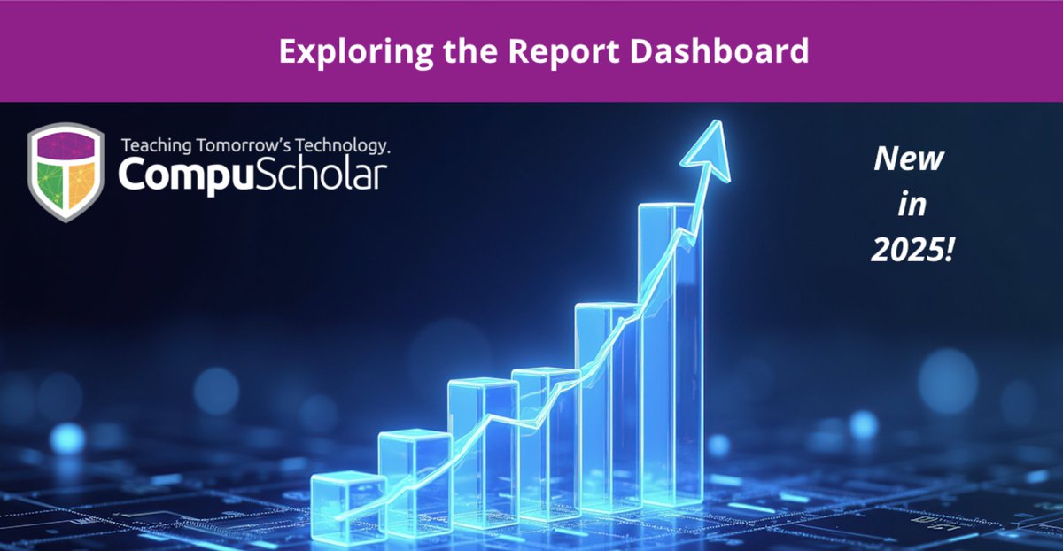 CompuScholar's tweet image. We’ve launched a brand-new Report Dashboard for the 2025–26 SY! This new feature is available to all teachers & students of all types, including public/private schools, homeschools & individual families. Read our blog post to learn more! #CSforAll #edtech
ow.ly/s0KS50WZyaO