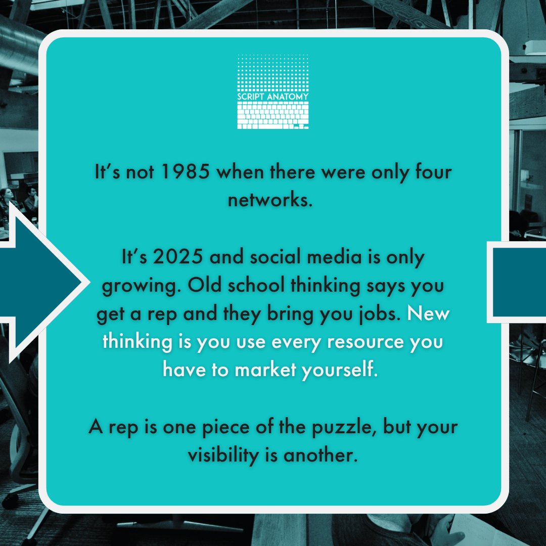ScriptAnatomy's tweet image. For more tips like these, sign up for our newsletter at the link in the bio! We put out a few great tips every week, some don’t make it to social media, so don’t miss out!
‌
// Link in our bio for our full class calendar! //