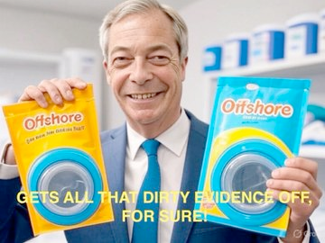 nw_nicholas's tweet image. Need your reputation cleaning up a bit? Be sure too get Offshore® 🚩🚩 #Farage #MoneyLaundering #ReputationLaundering