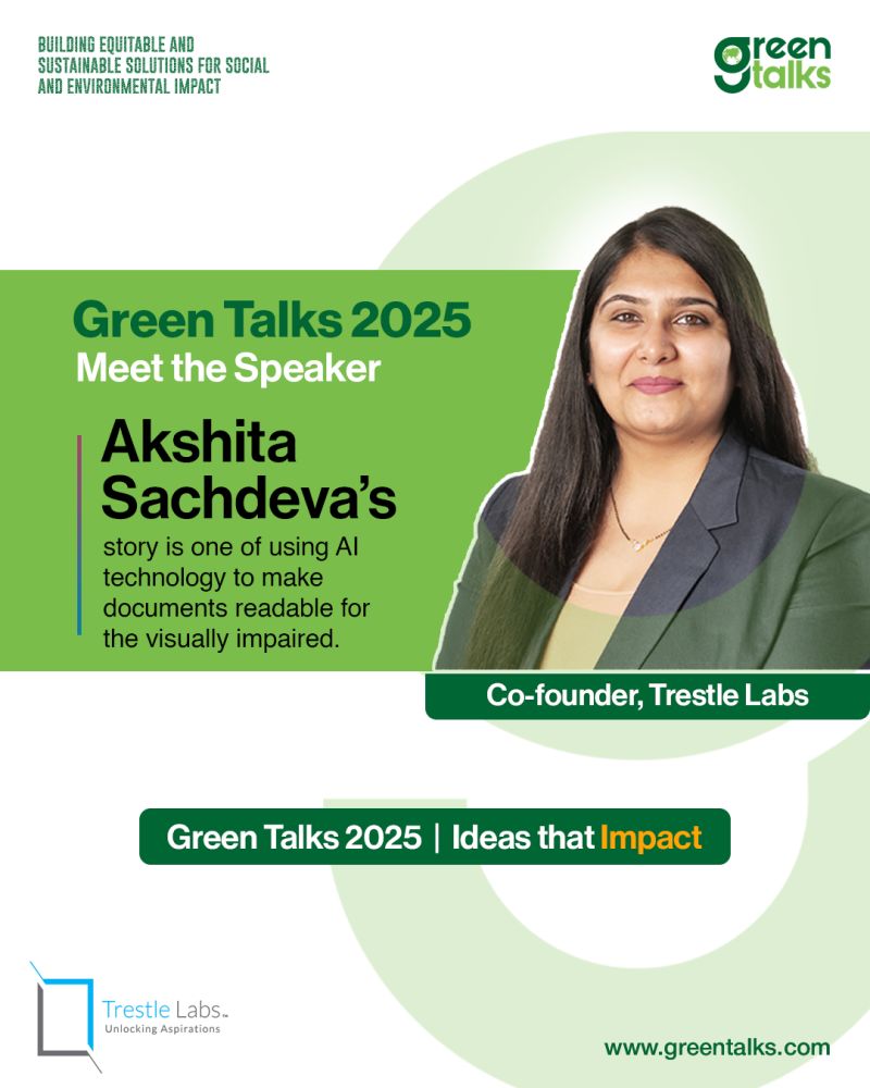 We are delighted to have Akshita, Bonny and Dipali representing Trestle Labs at <a href="/AdaniGreenTalks/">Green Talks</a> 2025 in Ahmedabad. 🌱✨

A heartfelt thank you to <a href="/AdaniOnline/">Adani Group</a>  for this wonderful opportunity. 🙏

#leadership #inspiration #GreenTalks2025 #innovation #Kibo #TrestleLabs