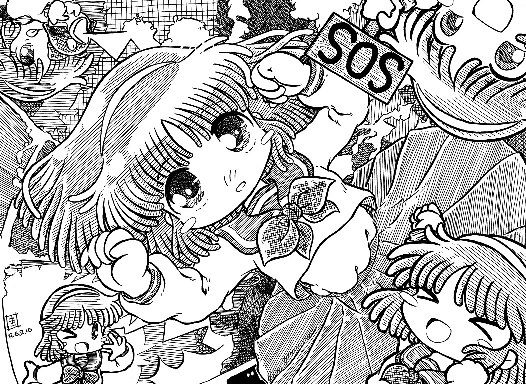 nmvAYR8Nfhdh5JG's tweet image. #これを見た人はセーラー服の画像を貼れ 
 #ななこSOS
 #吾妻ひでお

壁|ω・) 何度も上げてすまんもす…最近描いた中では大分気に入ってるるるるるー