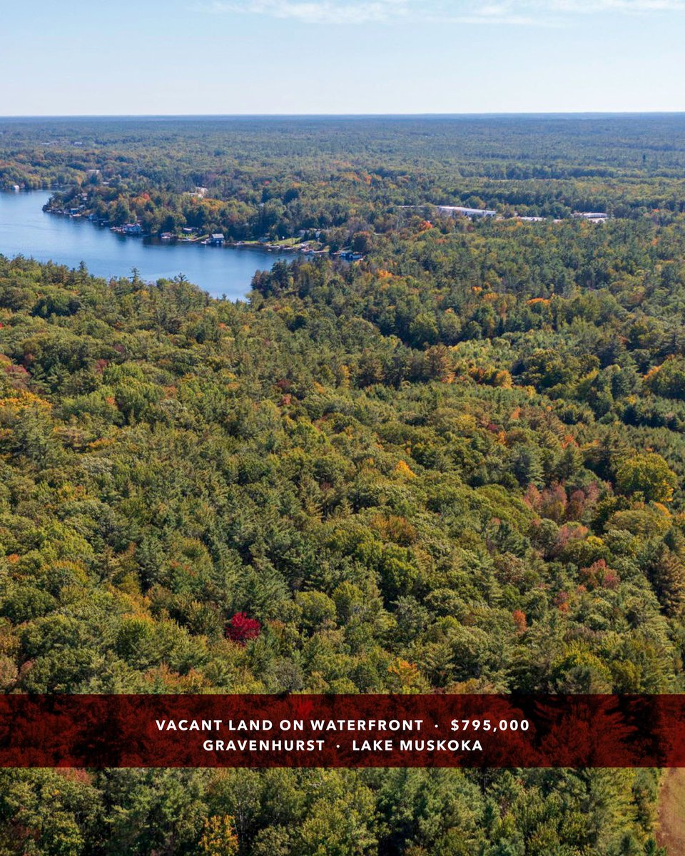 clarkemuskoka's tweet photo. VACANT LAND ON LAKE MUSKOKA
0 Parkers Point Road, Gravenhurst
$795,000
CALL: 705-765-1820
https://t.co/5qn8TzefZs
.
.
.
#BuildInMuskoka #LakeMuskokaLand #MuskokaRetreat #WaterfrontAcreage #MuskokaDreamLot #PrivateParadise #MuskokaInvestment #LakesideEscape https://t.co/m8J56orQBb