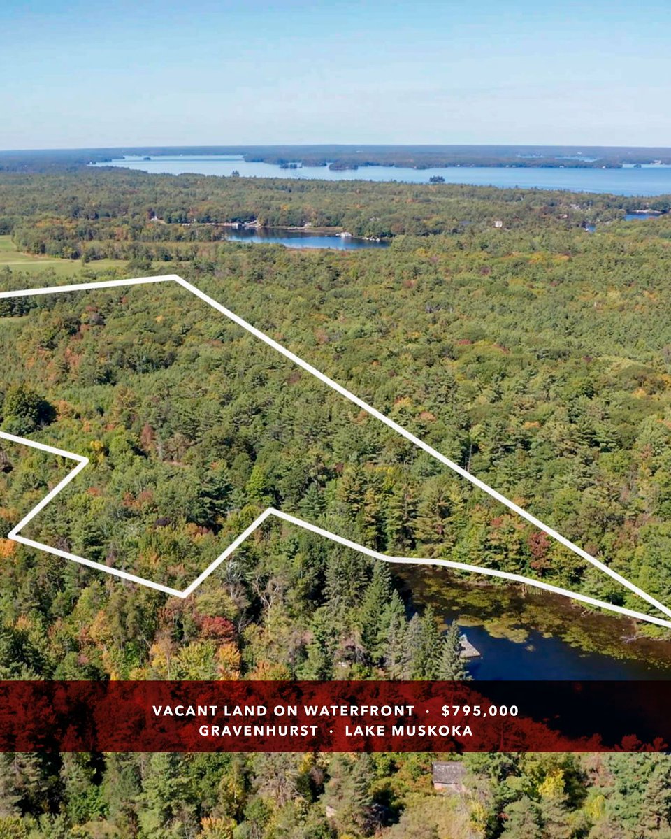 clarkemuskoka's tweet photo. VACANT LAND ON LAKE MUSKOKA
0 Parkers Point Road, Gravenhurst
$795,000
CALL: 705-765-1820
https://t.co/5qn8TzefZs
.
.
.
#BuildInMuskoka #LakeMuskokaLand #MuskokaRetreat #WaterfrontAcreage #MuskokaDreamLot #PrivateParadise #MuskokaInvestment #LakesideEscape https://t.co/m8J56orQBb