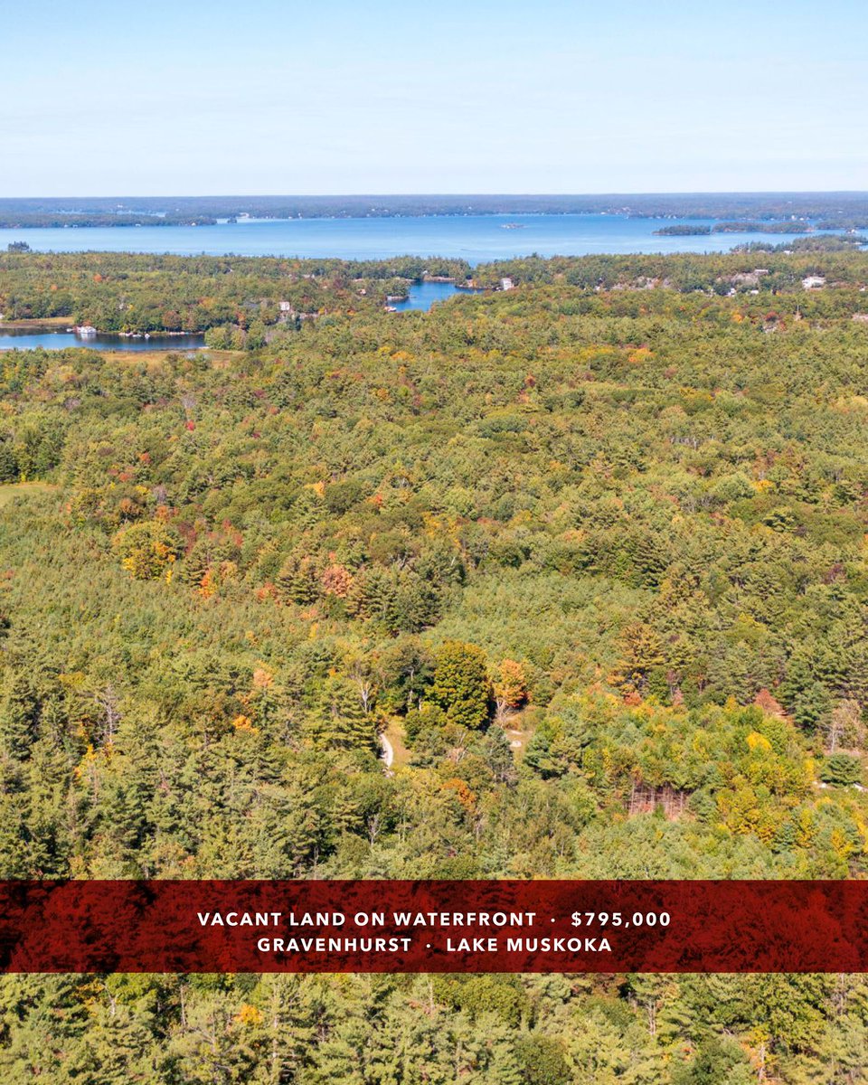 clarkemuskoka's tweet photo. VACANT LAND ON LAKE MUSKOKA
0 Parkers Point Road, Gravenhurst
$795,000
CALL: 705-765-1820
https://t.co/5qn8TzefZs
.
.
.
#BuildInMuskoka #LakeMuskokaLand #MuskokaRetreat #WaterfrontAcreage #MuskokaDreamLot #PrivateParadise #MuskokaInvestment #LakesideEscape https://t.co/m8J56orQBb