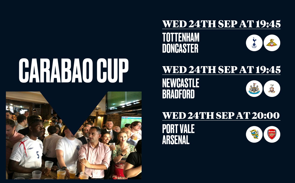 #TONIGHT #CarabaoCup 
Perfect excuse for a few mid-week #pints