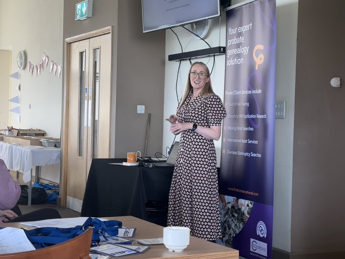 Kicking off the 2025/26 STEP Wales programme of events at Cardiff Yacht Club with an intro from chair Trevor Durham and Heidi Jenkins from sponsor <a href="/findersprobate/">Finders International</a>