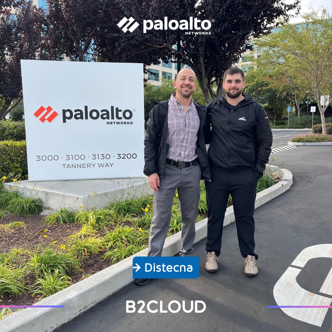 b2cloudtech's tweet image. Fuimos parte de un nuevo EBC de Palo Alto Networks en Silicon Valley 🚀.
Gracias a @Distecna por la invitación, a Jonathan Waziuta (UALA) por la compañía y a @PaloAltoNtwks  por recibirnos una vez más como grandes anfitriones 🙌.
#B2CLOUD #UALA #PaloAltoNetworks #Distecna #EBC