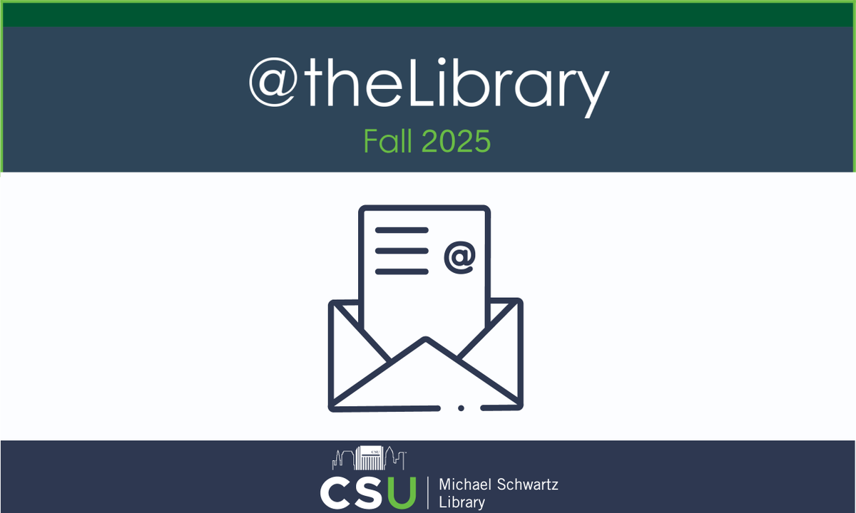 MSchwartz Library (@schwartzlibrary) on Twitter photo π New issue of <a href="/theLibrary/">thelibrary</a> is live!
Highlights:
β¨ Discovery @ CSU
π° $2M saved on textbooks
π Staff Achievement Awards
π Academic Writing Club
π» Cleveland Press Digitization Celebration
π Read the full newsletter: conta.cc/3KkJyKw π New issue of <a href="/theLibrary/">thelibrary</a> is live!
Highlights:
β¨ Discovery @ CSU
π° $2M saved on textbooks
π Staff Achievement Awards
π Academic Writing Club
π» Cleveland Press Digitization Celebration
π Read the full newsletter: conta.cc/3KkJyKw