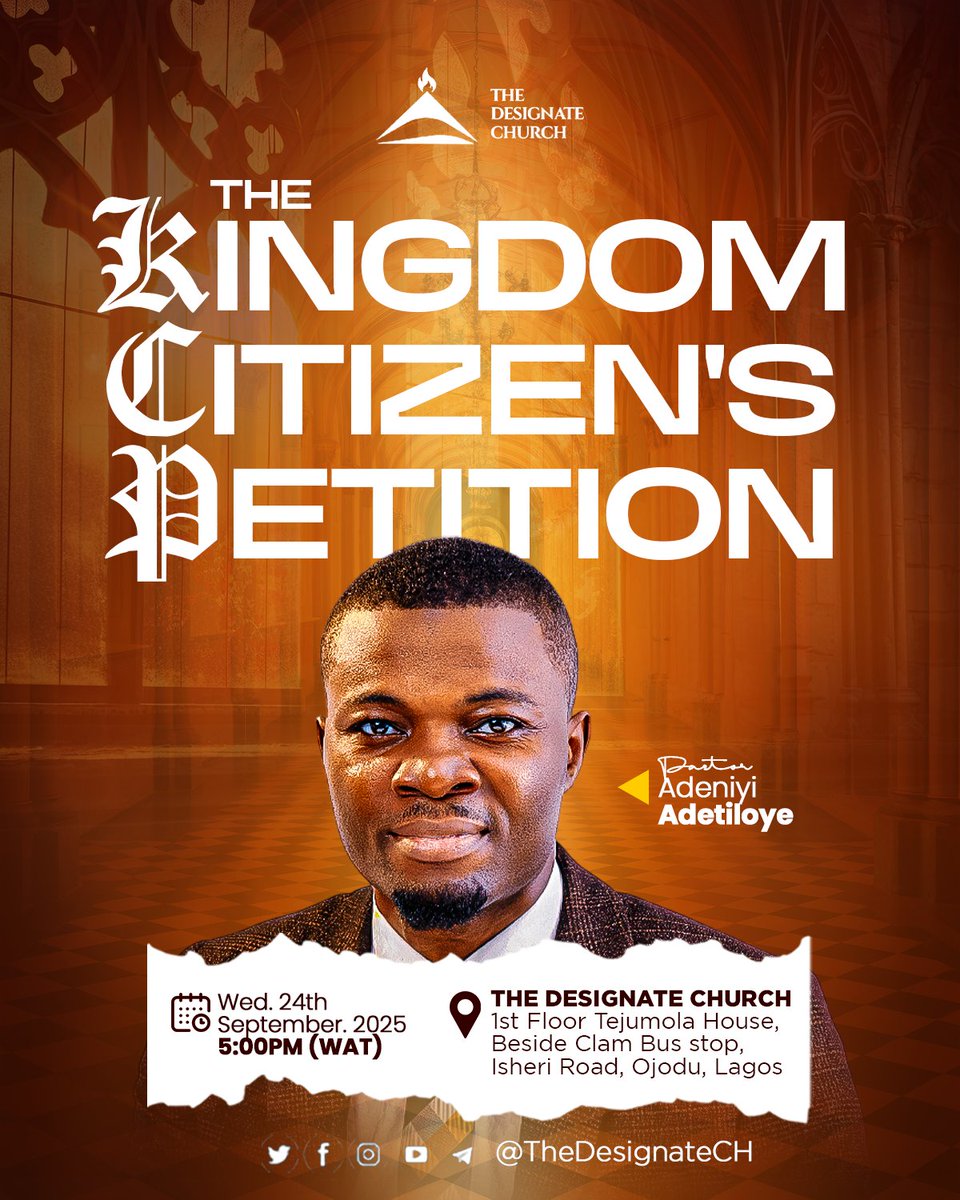WeAreTDCI's tweet photo. Join us this evening as we continue the #PrayerSeries
Shalom! https://t.co/CJGoiYpn6o