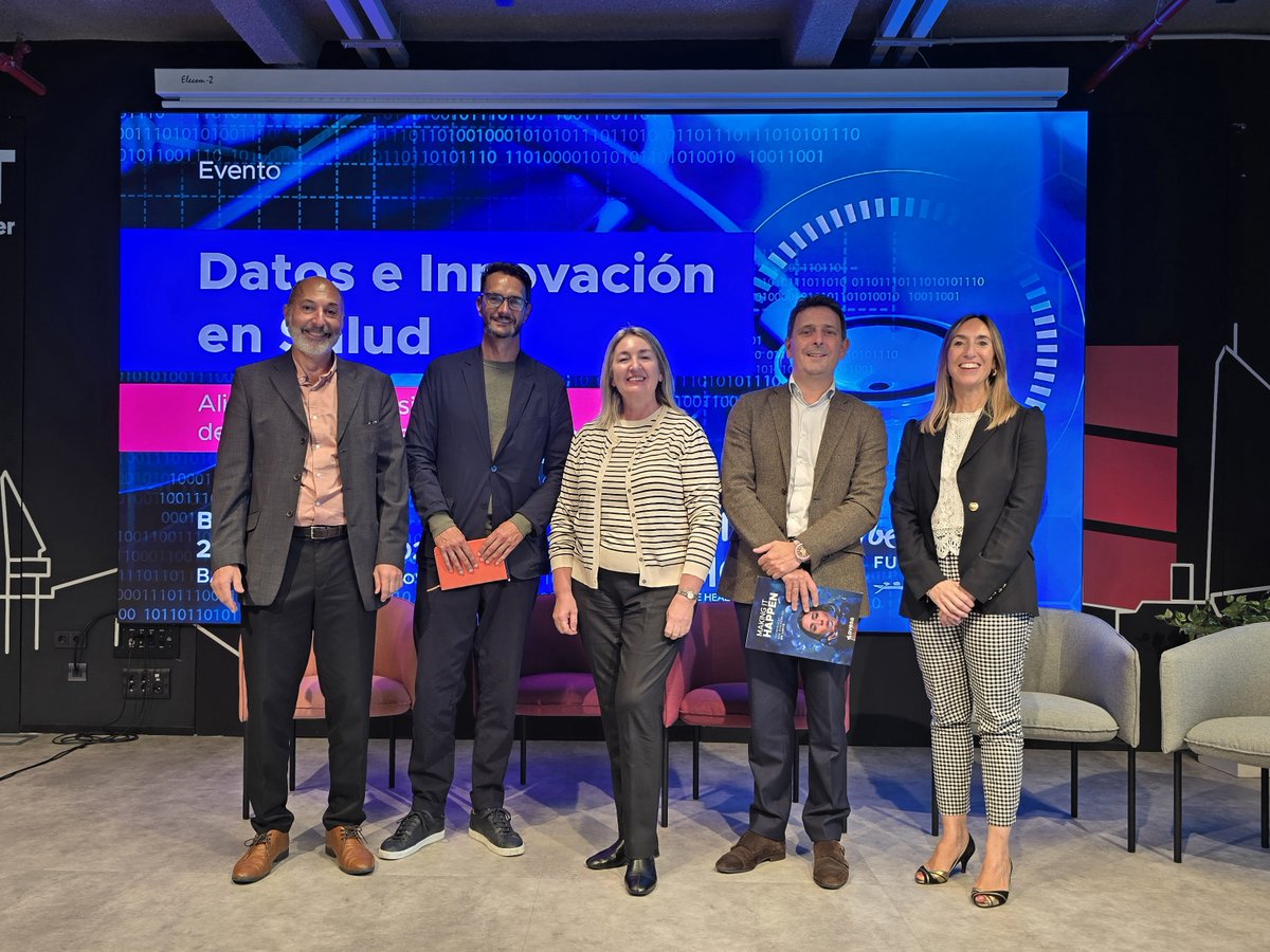 Hoy, en representación de Ubikare, hemos asistido en BAT B Accelerator Tower a la jornada “Datos e Innovación en Salud. Alineando el Ecosistema Vasco de la Salud para el Futuro Digital”, organizada por BASQUE HEALTH CLUSTER junto a Ibermática Fundazioa y Ayesa.
