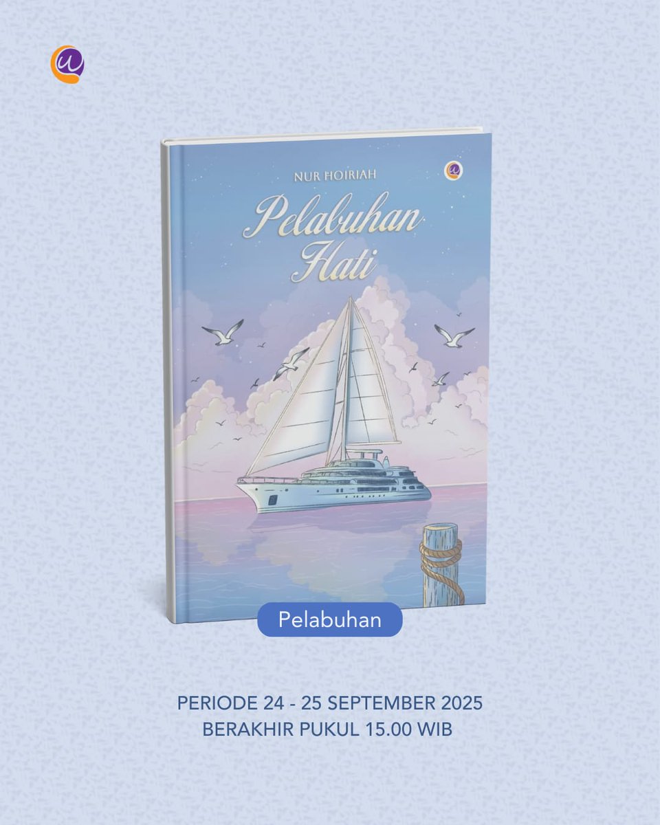 bukukatia's tweet photo. Bantu kak @nurhoiriah16_
pilih cover "Pelabuhan Hati". 

#pelabuhanhati #nurhoiriah #nurhoiriah16 # alvaro #shabira #novelislami #AUIslami #wattpadislami #votecover #wahyuqolbu https://t.co/kqWH2rhvfr