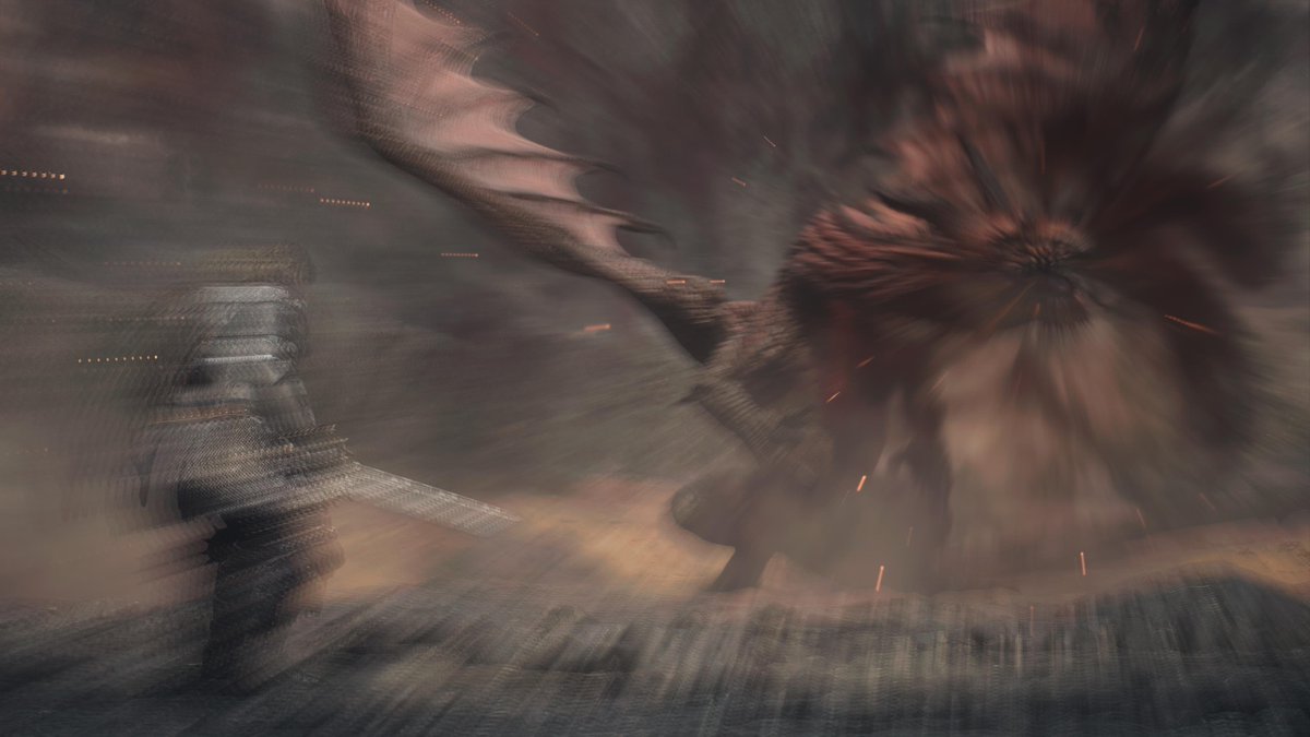 Elm_DD2's tweet image. 花粉症のドラゴン