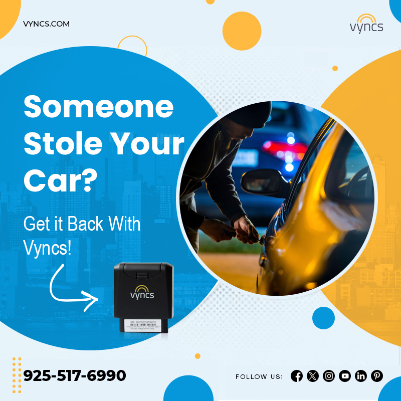 MyVyncs's tweet image. Car theft is a rising concern. With our anti-theft alerts and precise GPS tracking, you'll know instantly if your vehicle is moved and its exact location. Don't lose your car—protect it with Vyncs!
#CarTheft #VehicleSecurity #AntiTheft #GPSAntiTheft #CarSafety #VyncsTracker