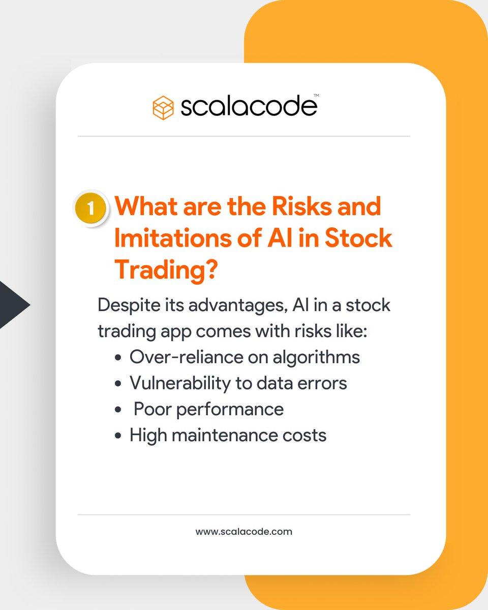 scala_code's tweet image. AI is reshaping stock trading apps — from ROI boosts to smarter risk management.

We answered the Top 5 FAQs founders &amp;amp; fintech leaders ask before building.

🔗 Read here: scalacode.com/blog/ai-in-sto…

#AIinTrading #FintechInnovation #FutureOfTrading #Scalacode