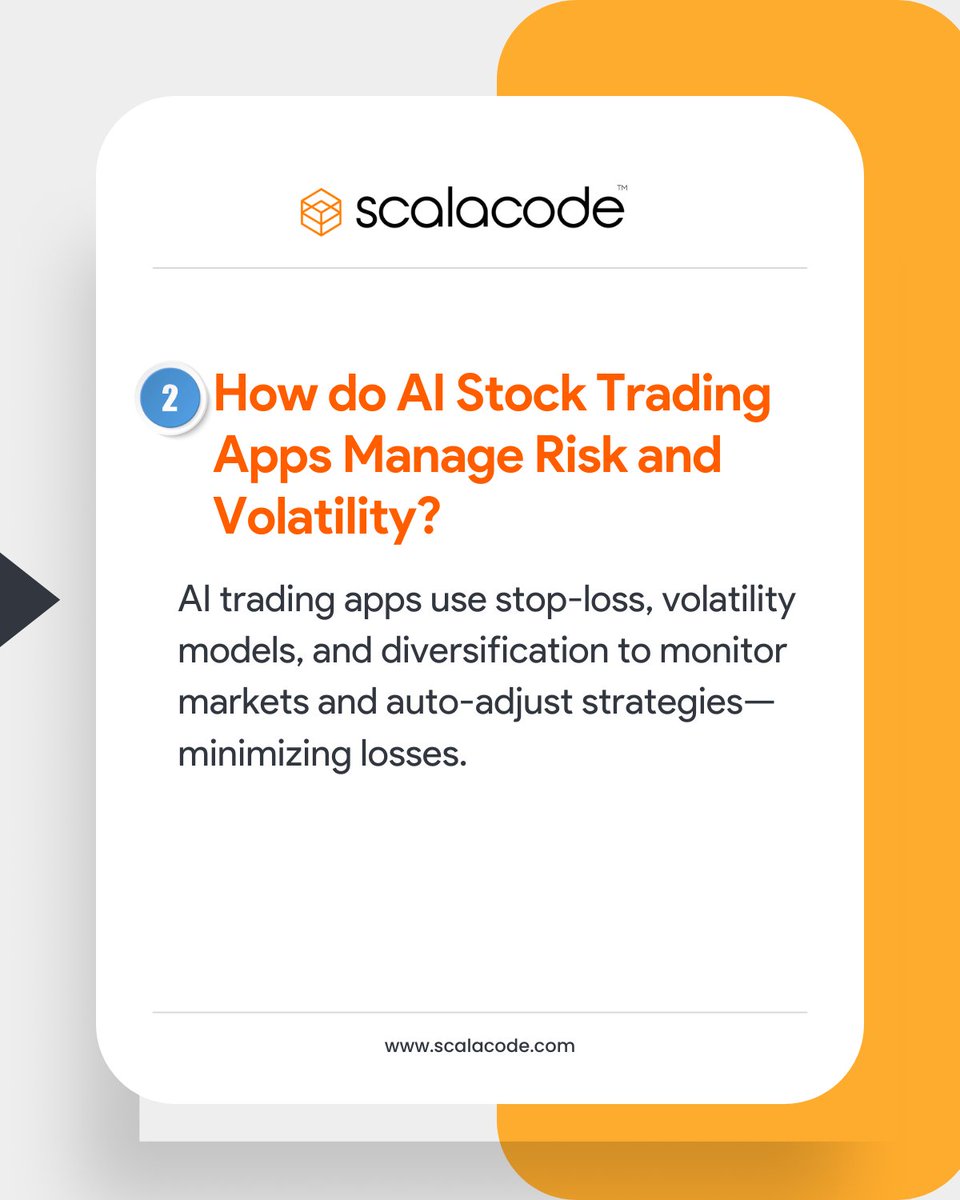 scala_code's tweet image. AI is reshaping stock trading apps — from ROI boosts to smarter risk management.

We answered the Top 5 FAQs founders &amp;amp; fintech leaders ask before building.

🔗 Read here: scalacode.com/blog/ai-in-sto…

#AIinTrading #FintechInnovation #FutureOfTrading #Scalacode