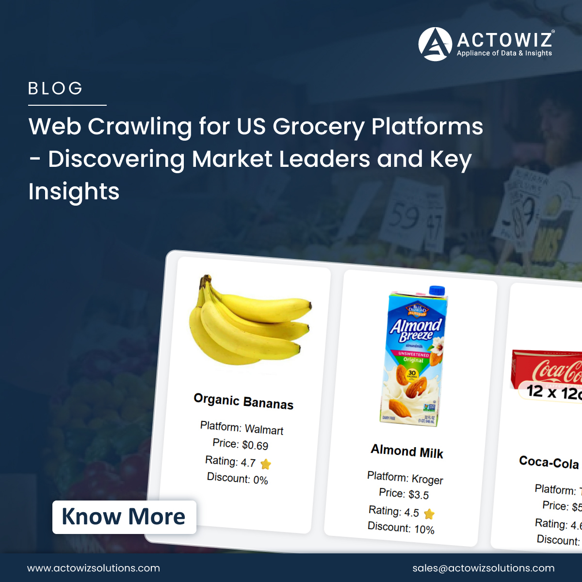 actowizsolution's tweet image. Explore how web crawling for #USGroceryPlatforms reveals market leaders, consumer trends &amp;amp; key insights shaping the future of #onlineGrocery.

actowizsolutions.com/web-crawling-u…

#WebCrawling #GroceryMarket #DataDrivenDecisions #MarketInsights #BusinessIntelligence #EcommerceStrategy