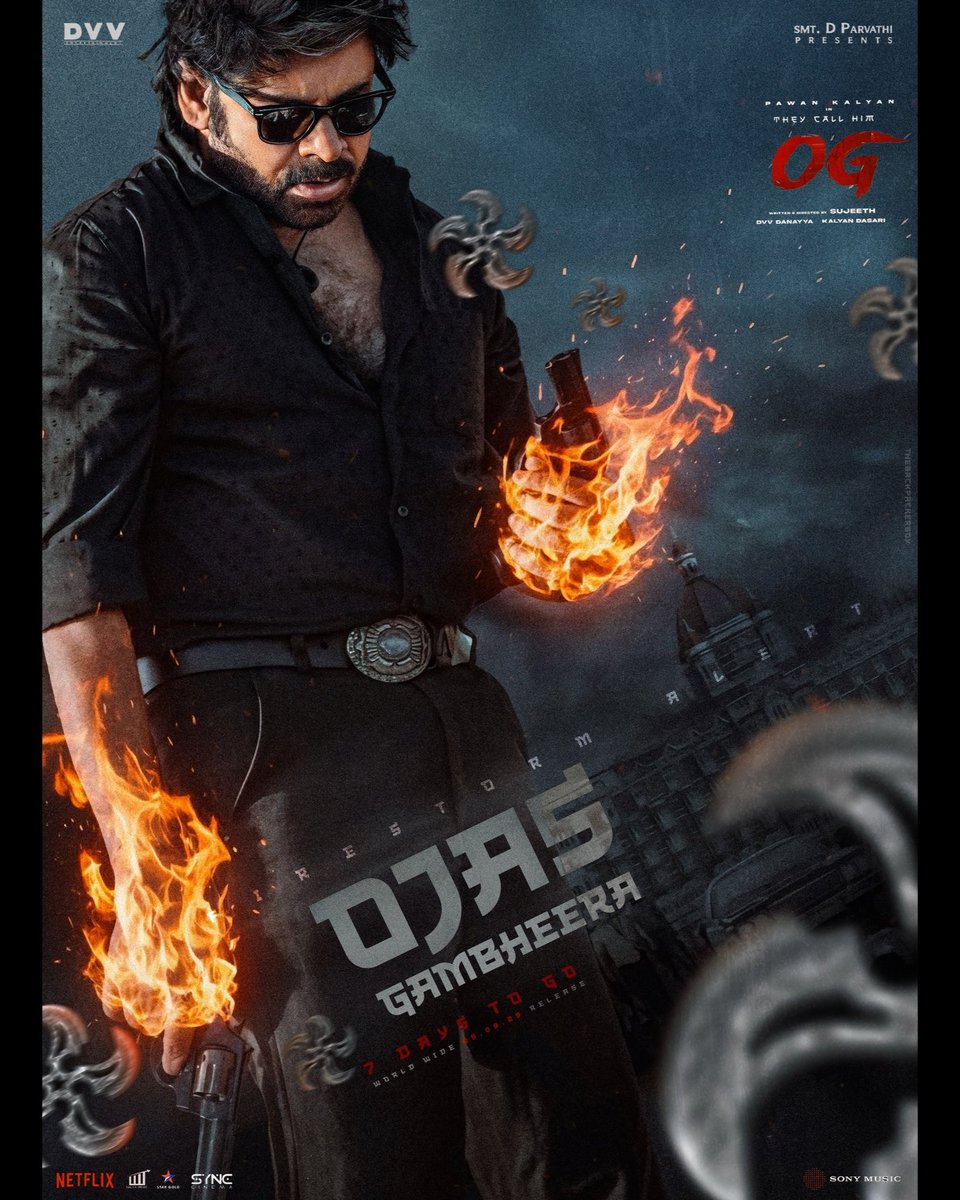 dirbobby's tweet image. Counting down the hours 🙌

Super excited to watch Power Star @PawanKalyan garu in a never-before-seen rage mode 🔥🔥.
Best wishes to my dear brothers @Sujeethsign, @MusicThaman &amp;amp; the entire team of #TheyCallHimOG on this massive release. ❤️

This is going to be HISTORIC 🤟…