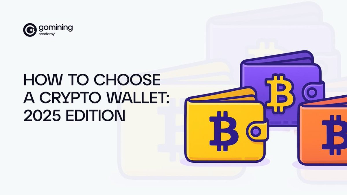 Your crypto wallet isn’t just storage 🔑🌍

It’s your identity, your security, and your key to Web3. 

With so many choices in 2025, how do you pick the right one? 🧵